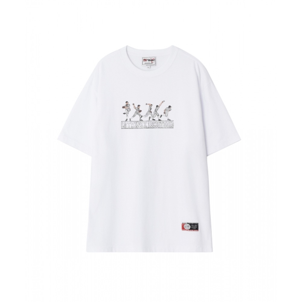 1993スタジオ [LGツインズ] フィーチャーグラフィックTシャツ_ホワイト