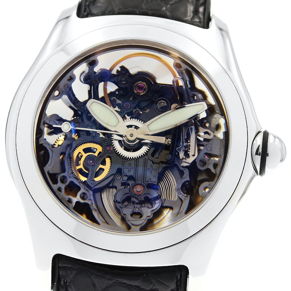 コルム CORUM 082.150.20 バブル スケルトン 自動巻き メンズ 良品 _896021【中古】
