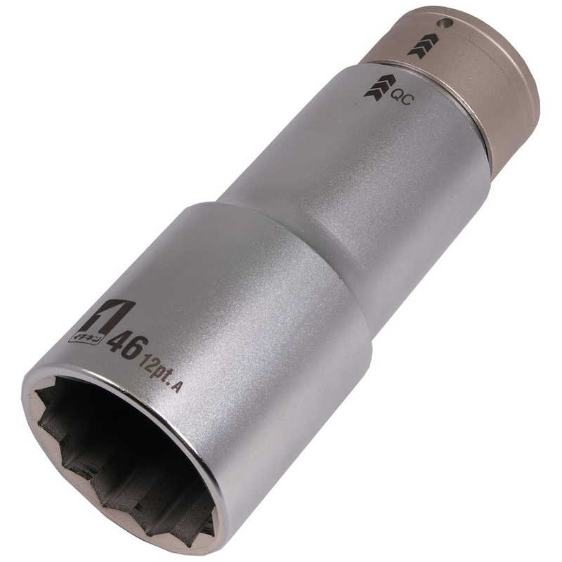 イチネンミツトモ　ミツトモQCソケットシングル46mm12角 　19872 7,238円