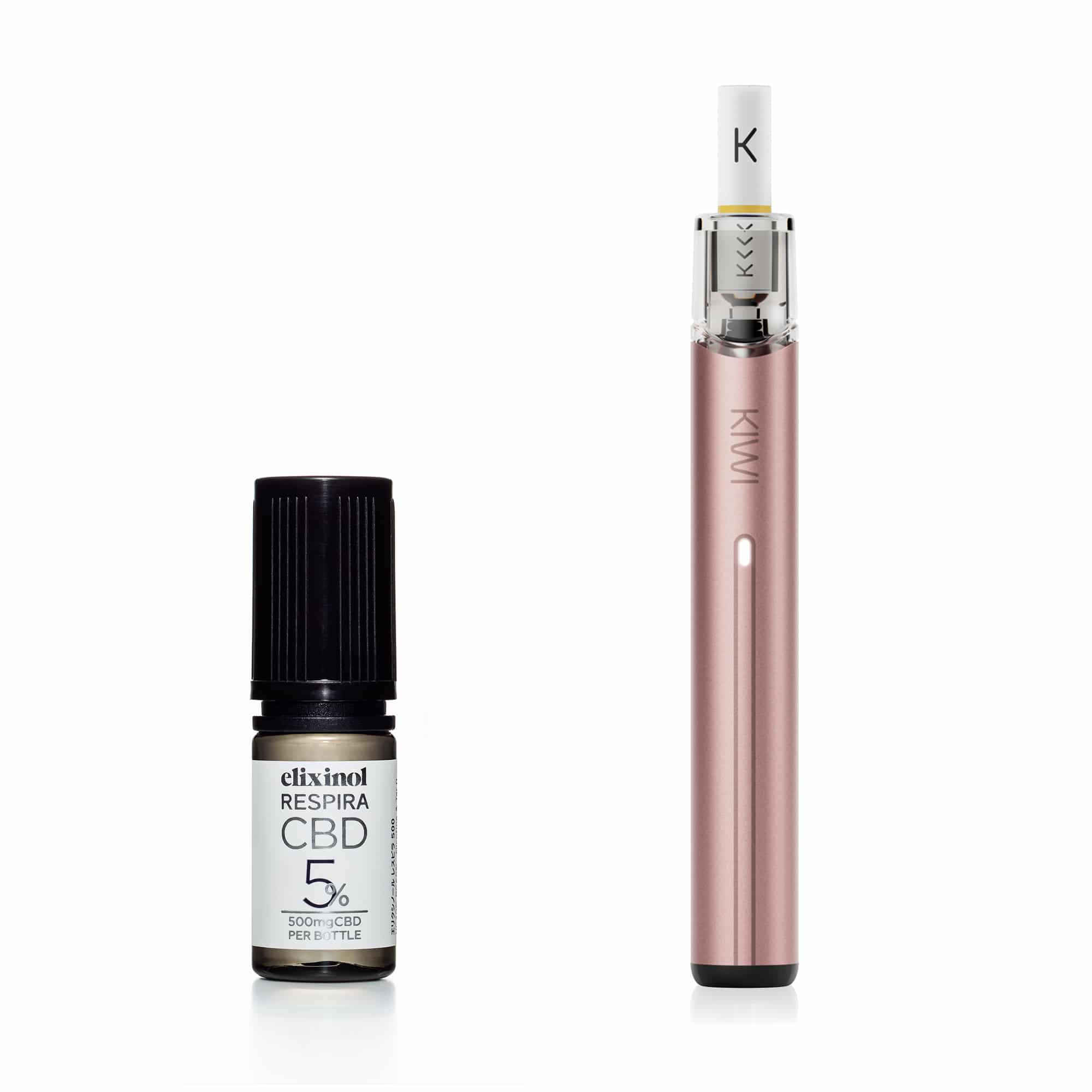レスピラ500 ＆ KIWI Spark Pink セット 10ml 電子タバコ用リキッド