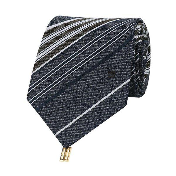 [26SS] シルク混紡 レジメンタル