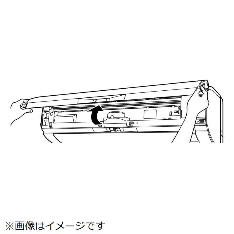 日立　HITACHI　エアコン用パネル(フロント)W　RAS-W40F2-029
