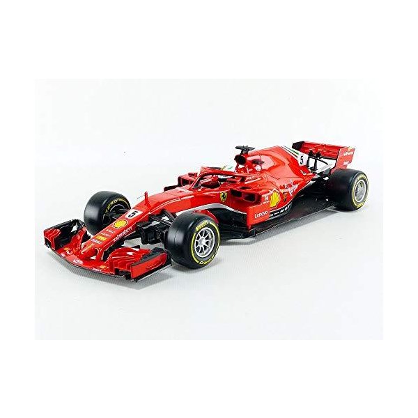 Bburago 16806R 1:18 Ferrari SF18-T (Diver #5 Sebastian Vettel)， red 並行輸入品