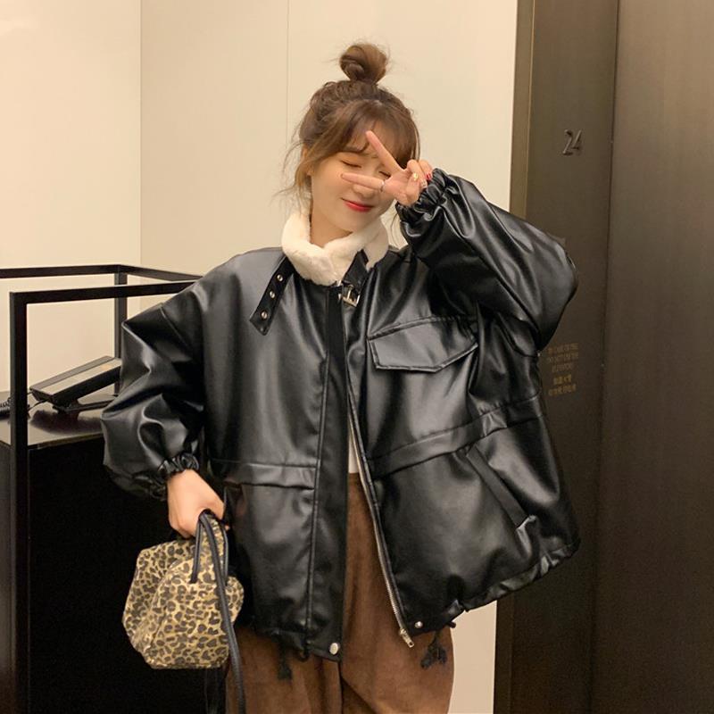 長袖 冬アウター 冬ファーコート ラムズウール 韓国ファッション 厚手 レディース 裏起毛ファッション フリースで決まり！キルティングアウター 立ち襟 ジャケット アウター