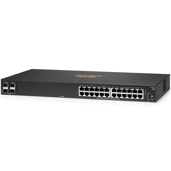 JL678A#ACF E Aruba 6100 24G 4SFP+ Switch JP en スイッチングハブ
