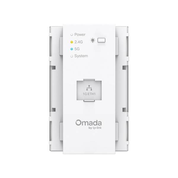 EAP720-WE-AC BE3600 コンセント埋め込み型Wi-Fi 7アクセスポイント