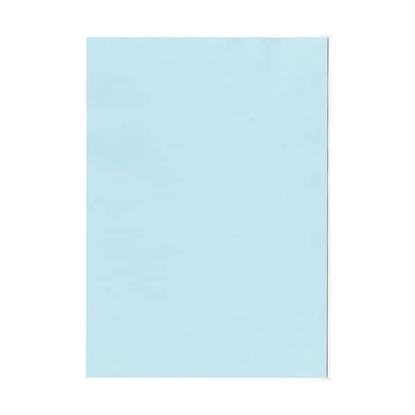 (まとめ) 北越コーポレーション 紀州の色上質A4T目 薄口 水 1冊(500枚) (×5セット)