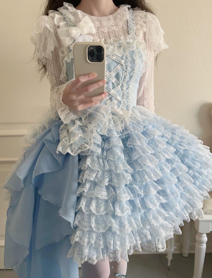 207【新作登場 最安値】 ロリータ ワンピース　 ゴスロリ コスプレ メイド服 コスチューム 文化祭 学園祭 衣装 仮装 ハロウィン おすすめ 可愛い 日常　写真　舞台　花嫁　洋服　ハロ