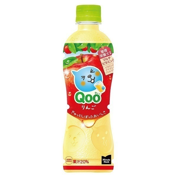 ミニッツメイド Qoo（クー） りんご 425ml 48本 （24本入2ケース）