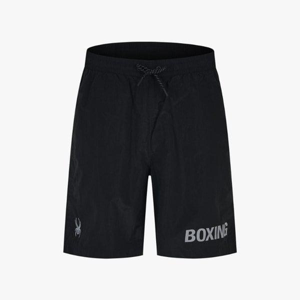 [] 男性 BIG PUNCH BOXING CLUB ウーブンショーツ 4.5部 SPKMCNTR206MBLK