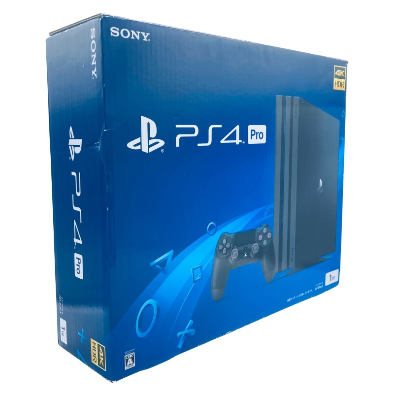 中古 PlayStation 4 Pro ジェット・ブラック 1TB (CUH-7000BB01)