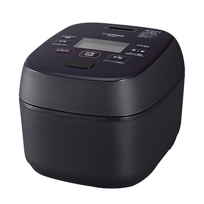 極め炊き NW-MB07-BZ 圧力IH炊飯ジャー 鉄器コート黒まる厚釜 4合炊き ブラック