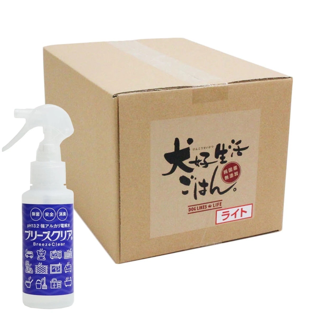 ごはんライト 3kg【ph13.2強アルカリ電解水100ml付き】