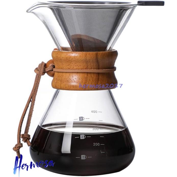 今日のイベント 新商品20%オフ ガラスポット コーヒーポット ドリッパー 珈琲 コーヒー器具 耐熱ガラス カップ 麦茶 ポット 耐熱 おしゃれ スリム 01 水差し お茶3枚購入で200円OFF