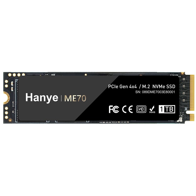 SSD 1TB PCIe Gen4x4 M.2 NVMe 2280 DRAM搭載 R:7200MB/s 新型PS5/PS5動作確認済み 5年保証