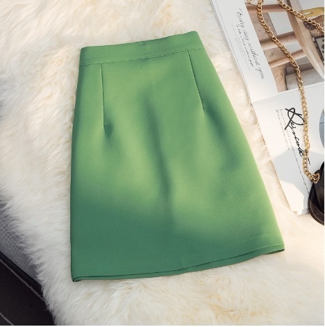 スカート ボトムス タイトスカート ショート丈 膝丈 ひざ丈 スリム タイト 細身 ストレート Iライン ハイウエスト きれいめ シンプル 上品 女子 セクシー 無地 春 夏 10代 20代 5,284円