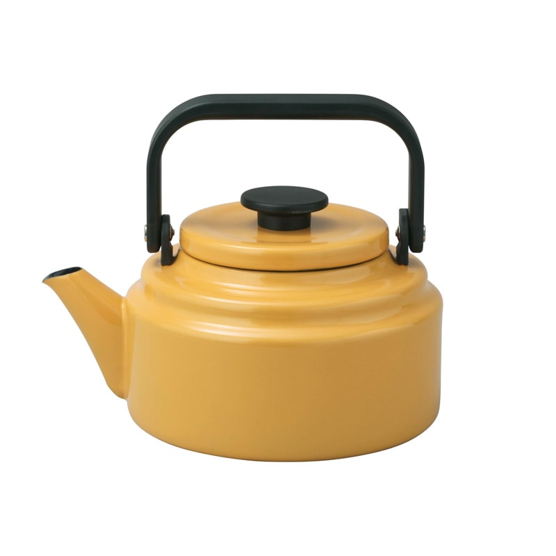 野田琺瑯 Nodahoro ケトル アムケトル 2L IH対応 ホーロー ヤマブキ AM-20K YB