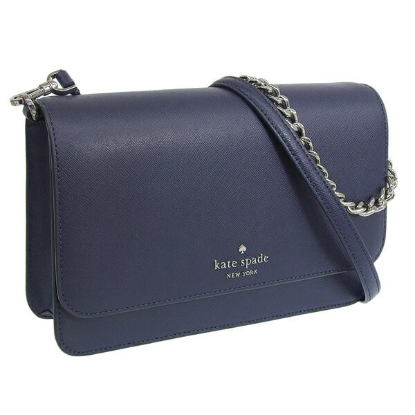 ケイトスペード バッグ レディース ショルダーバッグ 2WAY ハンドバッグ アウトレット レザー ネイビー madison flap crssbdy KC430-403 KATE SPADE