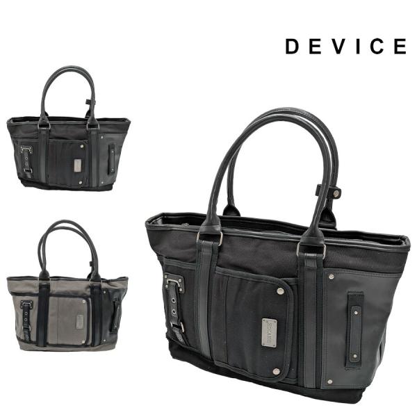 【DEVICE】 dth23078 フォルマリッチ トートバッグ 手持ち かばん カバン 鞄 普段使い 使いやすい ミリタリー メンズ 父の日 プレゼント ギフト ブラック