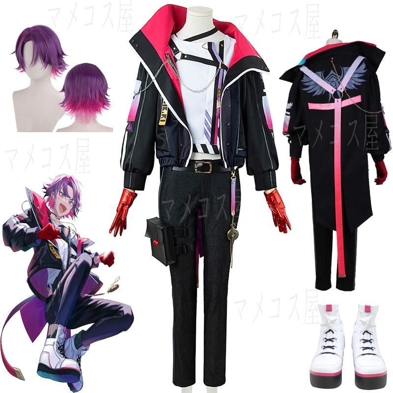 バーチャルライバー VTuber にじさんじ 四季凪アキラ しきらぎあきら 渡会雲雀 わたらいひばりセラフダズルガーデン 風楽奏斗 VOLTACTION コスプレ衣装 変身 仮装 ハロウィン