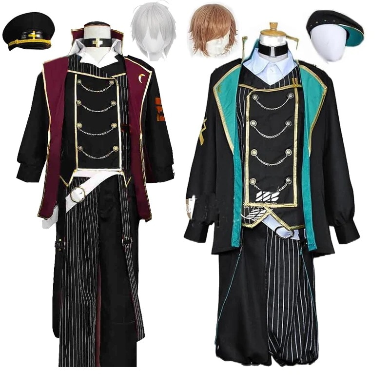 最安値挑戦 ウィッグ 和服 衣装 仮装 文化祭 コスチューム クリスマス ハロウイン 軍服 衣装 コスプレ 叶 葛葉 VTuber