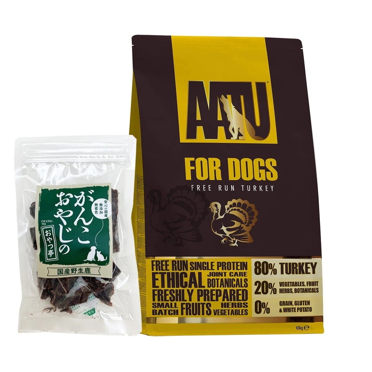 ドッグフード ターキー 10kg【国産鹿肉ジャーキー20g付き】