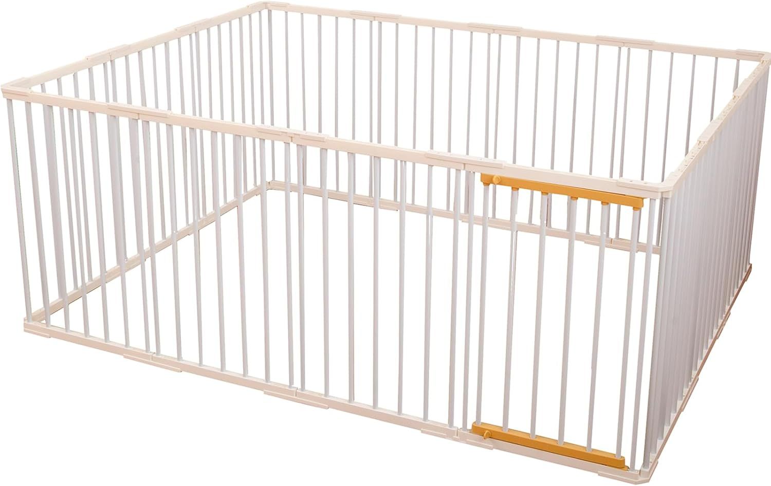 ペットサークル 大型犬 ゲージ 幅210*奥行84*高70cm 犬 ゲージ 犬 サークル 中型犬 大型犬用ゲージ ペットケージ 組立簡単 室内外兼用 安定耐久 犬用サークル(210*84*70cm-1