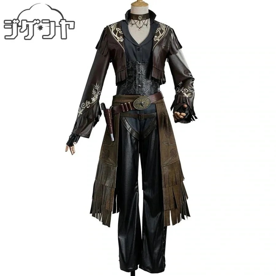 【2026新作-555】IdentityV 第五人格　バーメイド　デミ・バーボン　黒薔薇　コスプレ衣装