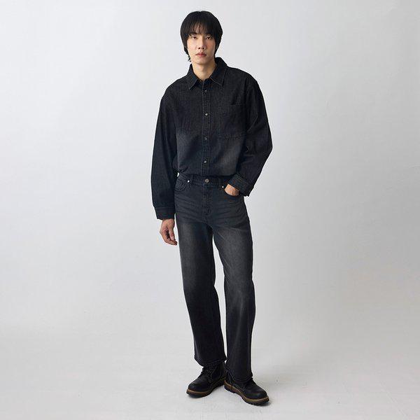 10540-055-503-10-165男性ワイドフィット バックブラッシュ デニムdj