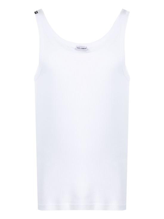 DOLCE & GABBANA Men Tops M8C19J ONN96W0800 Bianco ottico
