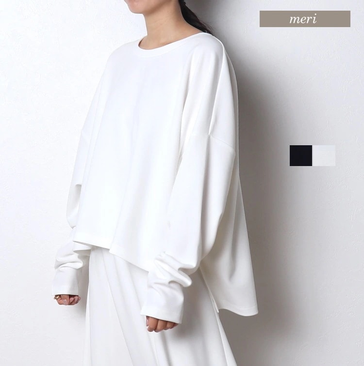 ジョーゼットトップス月日オフホワイトネイビー再販します安い 7,866円