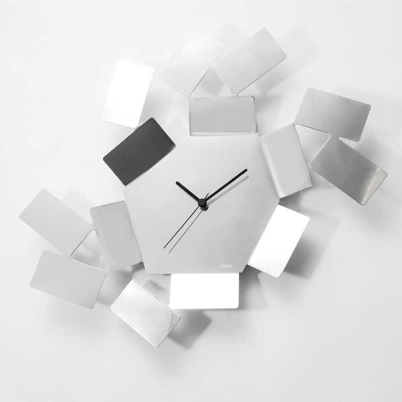 ALESSI　掛け時計 ウォールクロック LA STANZA DELLO SCIROCCO シルバー　ALS0550000003SLVZZZ