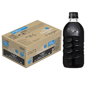 UCC COLD BREW BLACK ラベルレスボトル PET 500ml24本 ケース販売用 EC限定