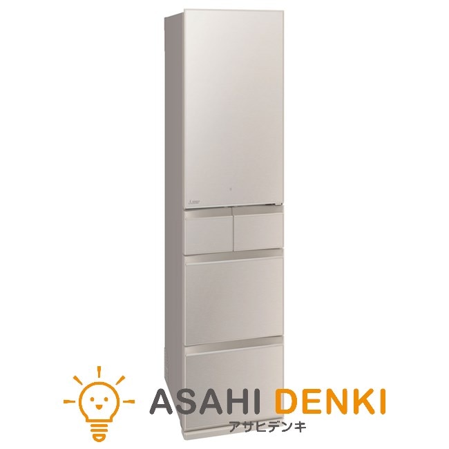 冷蔵庫(401～500L) ミツビシ MR-MD45K-C 右開き グレイングレージュ MDシリーズ 451L 三菱