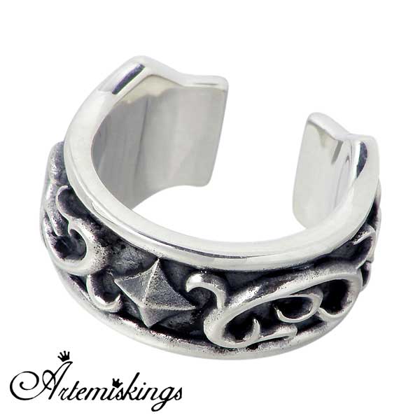 アルテミスキングス ARTEMIS KINGS アラベスク シルバー イヤーカフ アクセサリー 1個売り シルバー 925 スターリングシルバー アルテミスクラシック AKE0071