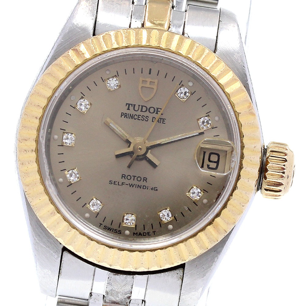 ベルト訳あり チュードル TUDOR 92513 プリンセスデイト cal.2671 10P 自動巻き レディース _831428【中古】