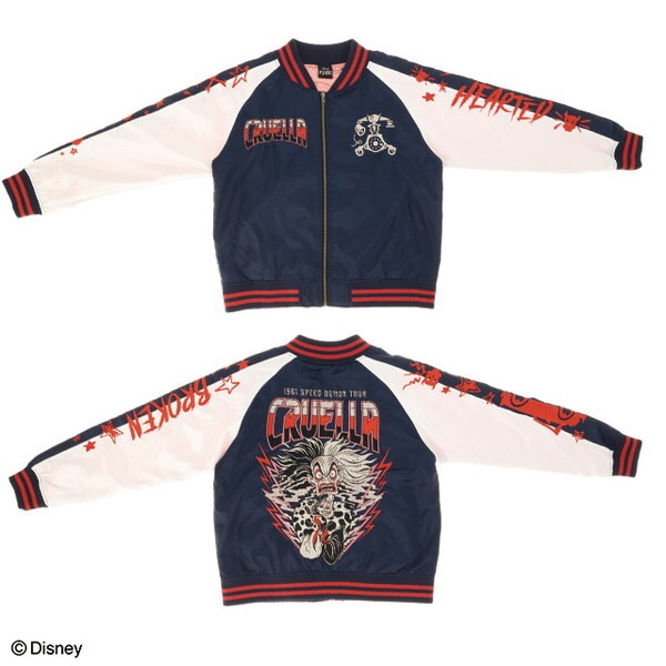 2335066200 ディズニーヴィランズ サンダーフォン スカジャン(L)