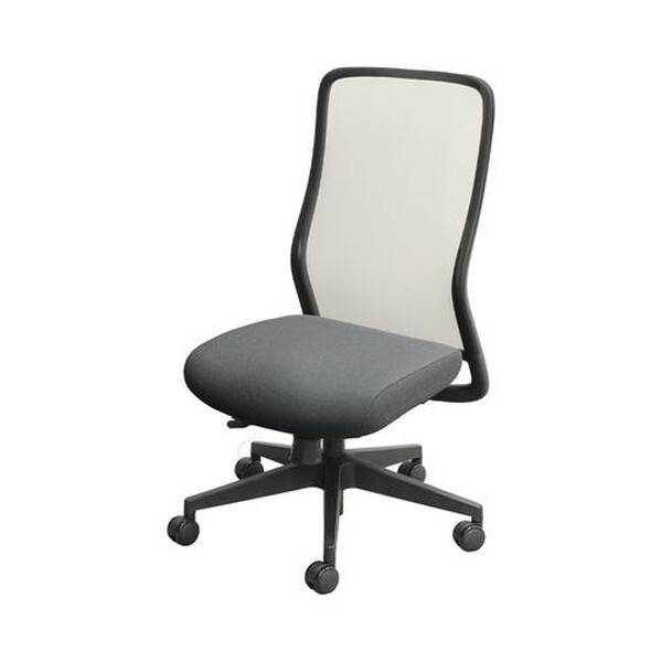 Netforce ST-1-BK-W-BKDGY スレイトグレー シースルーチェア メーカー直送