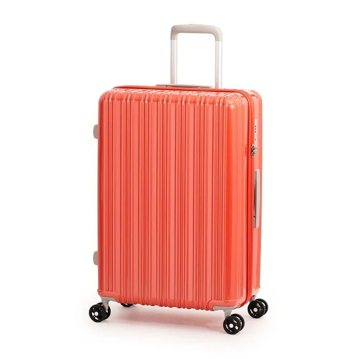 ハードキャリーケース Magica Louis ZIPPER 5～7泊 64L ALI-6688-24-POR パパイヤオレンジ