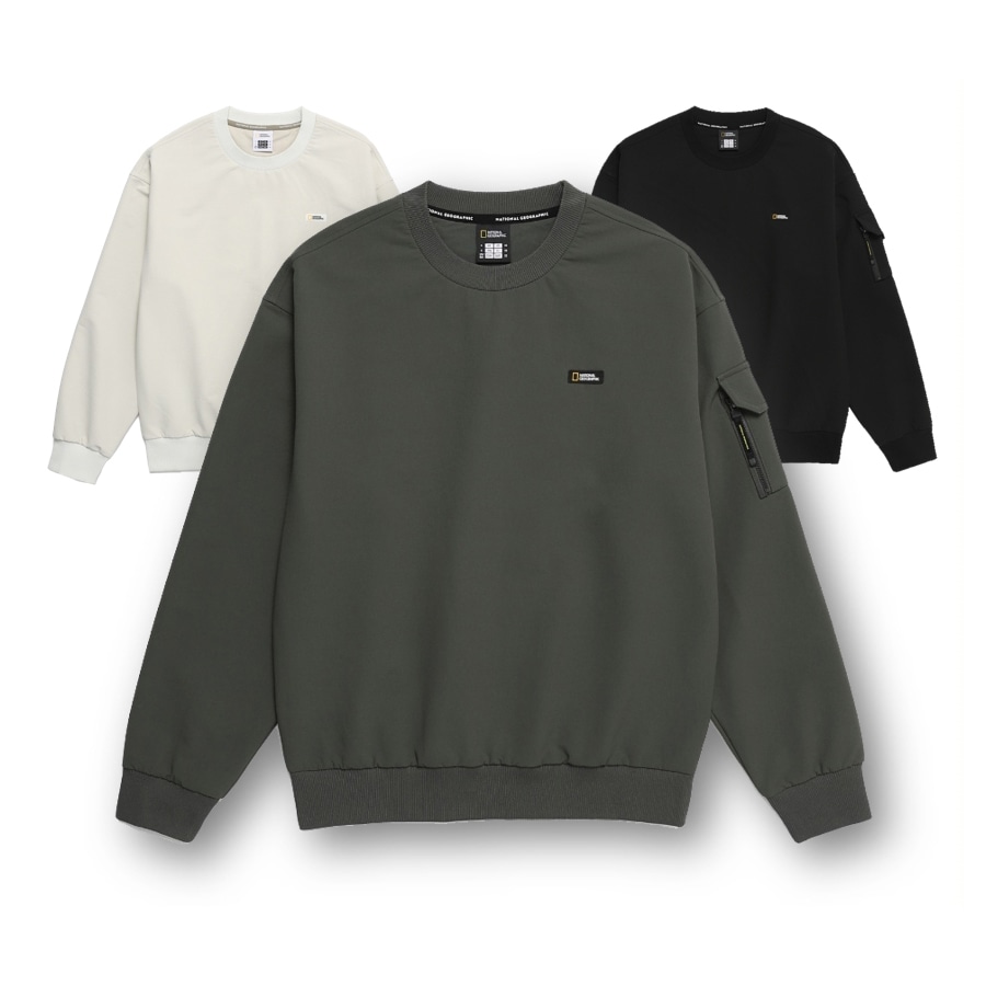 アルケロン 起毛 WOVEN SWEATSHIRT (N244USW060)