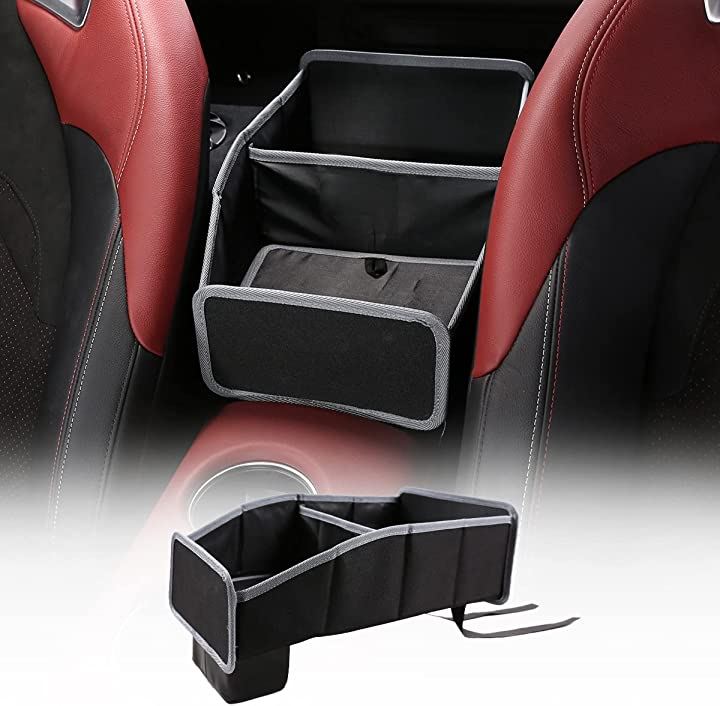 トヨタ スープラ GR A90 A91 MK5 2018-2022に対応 車用収納ボックス 折り畳み式 前部座席間収納ボックス