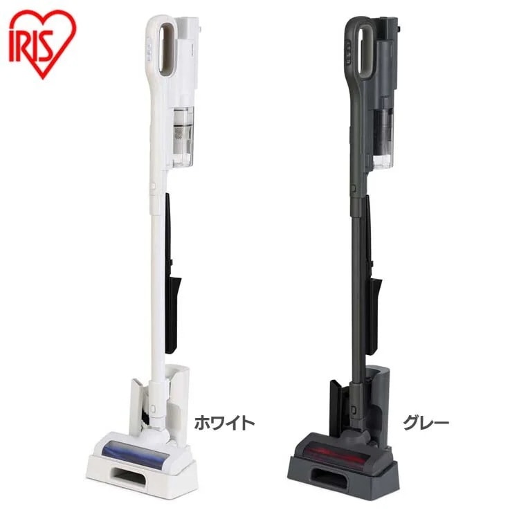 充電式サイクロンスティッククリーナー SCD-L2P-W SCD-L2P-H ホワイト グレー アイリスオーヤマ[B] メガ割[安心延長保証対象]