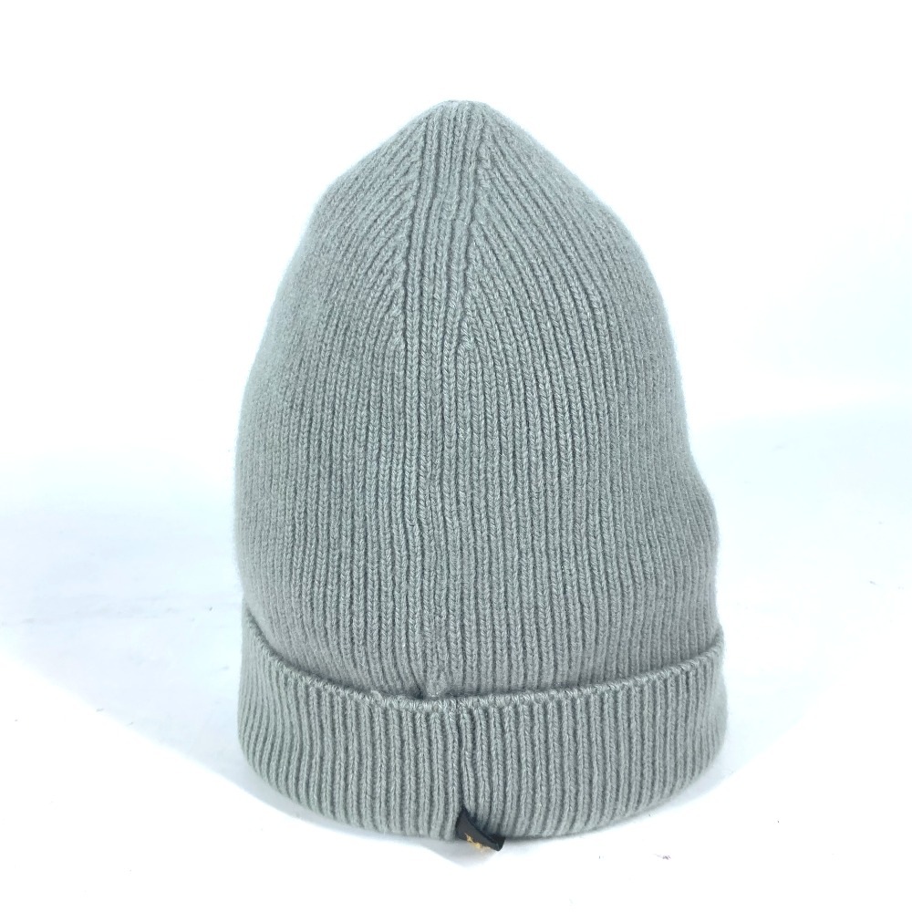 ニット帽 ロゴ ビーニー 帽子 ニット帽 ニットキャップ カシミヤ グリーン系ニット帽