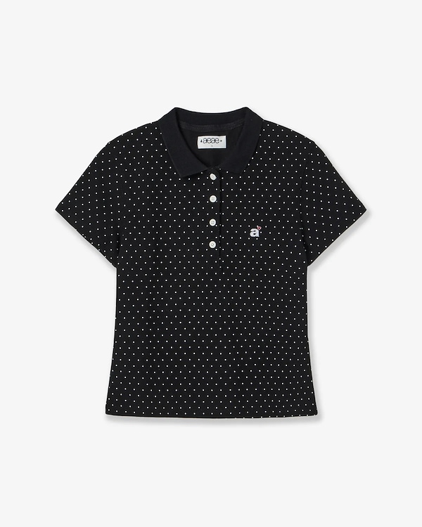 aeae ドット Tシャツ MUSINSA公式 | AEAE WEB LOGO DOT T-SHIRTS [CREAM]
