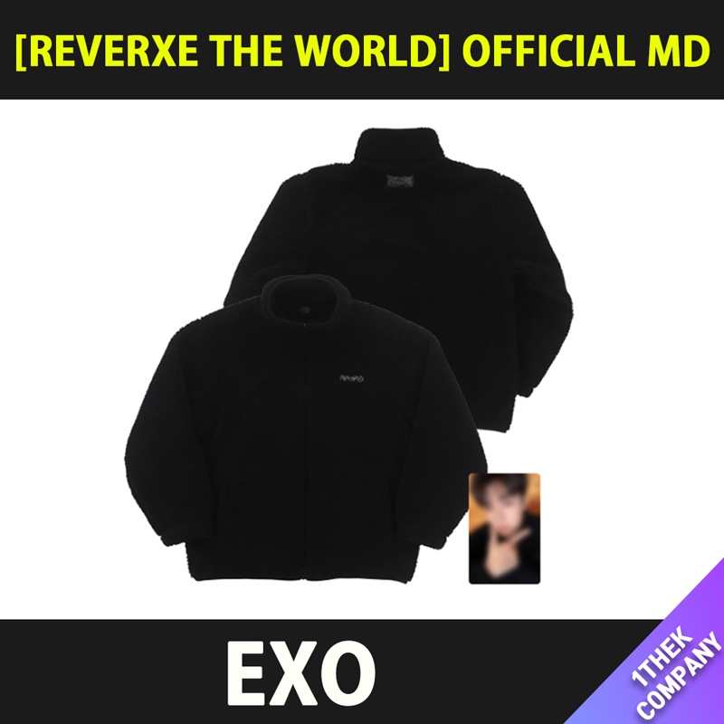 【購入金額特典】（FLEECE JACKET SET）EXO POP-UP [REVERXE THE WORLD] OFFICIAL MD