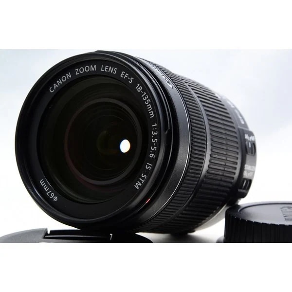 【中古】キヤノン Canon EF-S 18-135mm F3.5-5.6 IS STM 美品 高倍率標準ズームレンズ