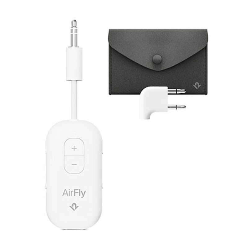 TWELVESOUTH　Bluetoothトランスミッター AirFly Pro 2 Deluxe ホワイト　TWS-OT-000043