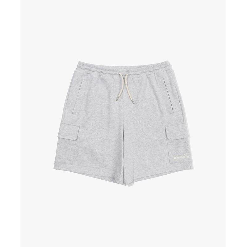 ディアドラ diadora ライトウェイト 4分丈カーゴショーツ MELANGE GREY D6223LHP27MGL 417867