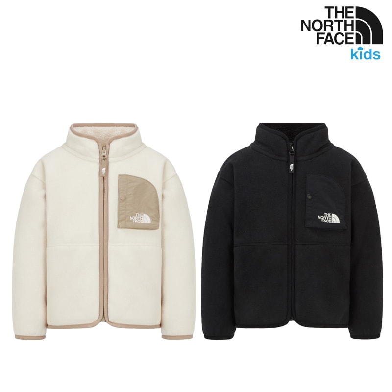 NJ4FR50S NJ4FR50T KS CAMPOUT FLEECE JACKET 25FW 新作 160大人OK キッズ フリース ふわ あったか はっ水 通学 デイリー コーデ提案 パンツ 快適