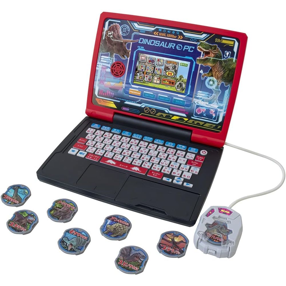 メダルでバトル!! 恐竜図鑑パソコン Ω（オメガ） 3歳以上